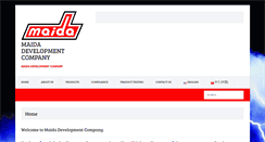 Desktop Screenshot of maida.com